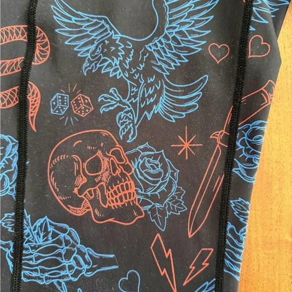 Feed Me Fight Me FMFM Full Length Leggings - Picture 5 of 5